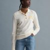 Femme gant T-Shirts | Crown Embroidery Piqua© Polo Shirt