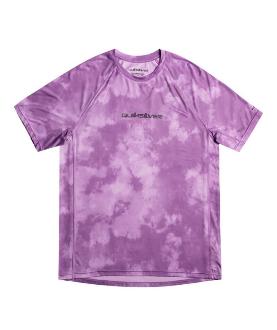 Homme quiksilver Vetements | Eqykt04218-Pla6 - Ss Training Tee Td Violet