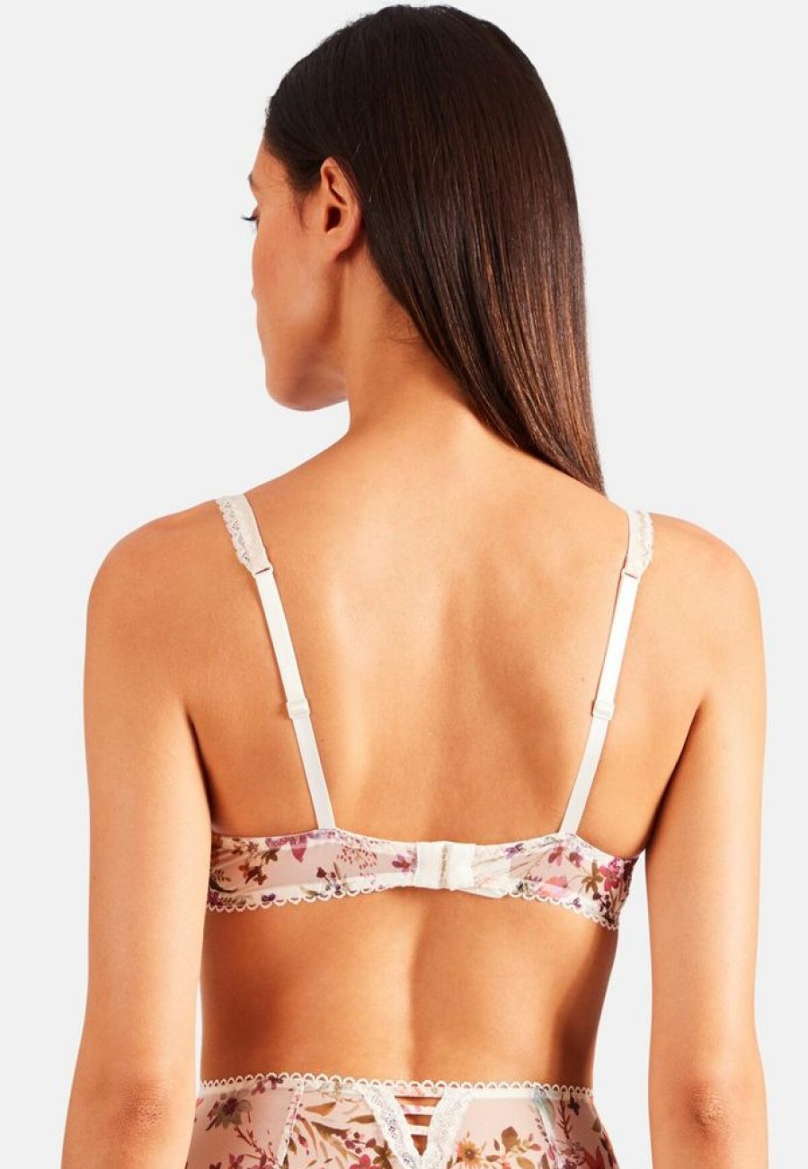 Femme aubade Soutien-Gorges | Soutien-Gorge Triangle Avec Armatures Reine Des Pres Blanc