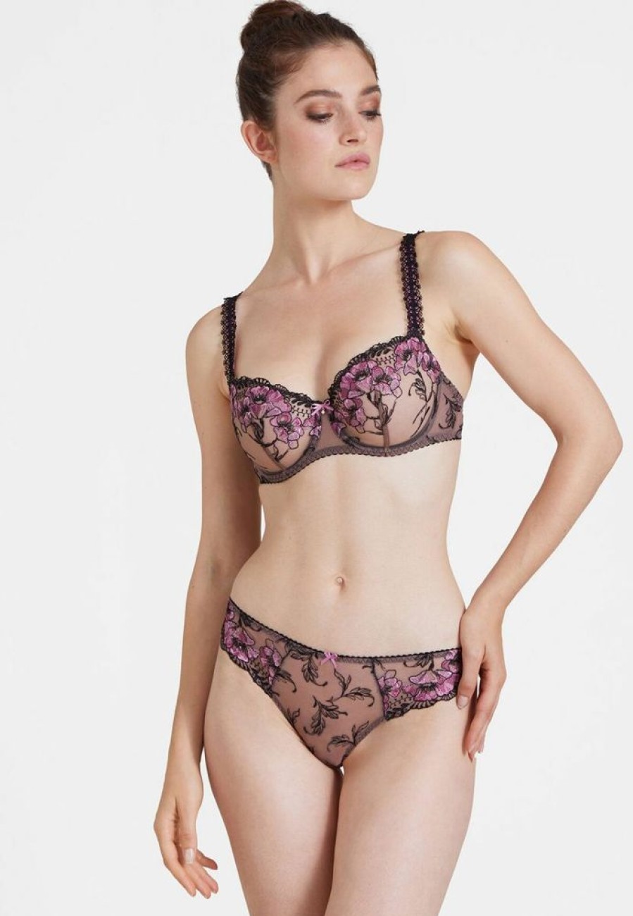 Femme aubade Soutien-Gorges | Soutien-Gorge Corbeille - Jusqu'Au Bonnet G A Fleur De Toi Rose