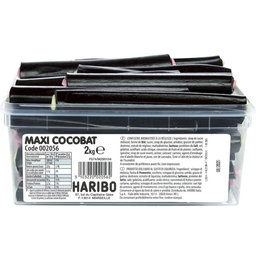 Epicerie haribo | Maxi Cocobat 2Kg