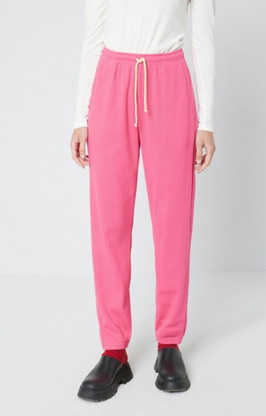 Femme american vintage Vetements | Jogging Femme Luto Rose