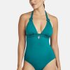 Femme aubade Maillots De Bain | Maillot De Bain Une Piece La Plage Ensoleillee Vert