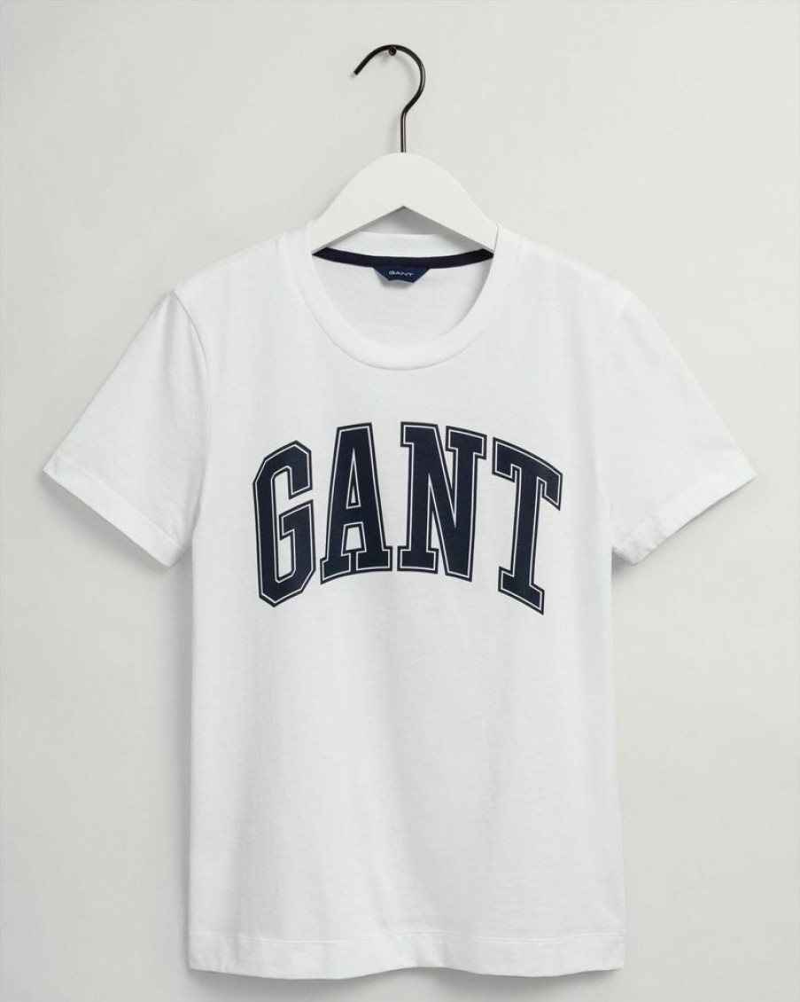 Femme gant T-Shirts | Fall T-Shirt Blanc