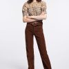 Femme vanessa bruno Pantalons | Pantalon Nello Marron