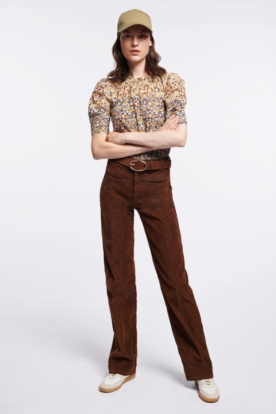 Femme vanessa bruno Pantalons | Pantalon Nello Marron