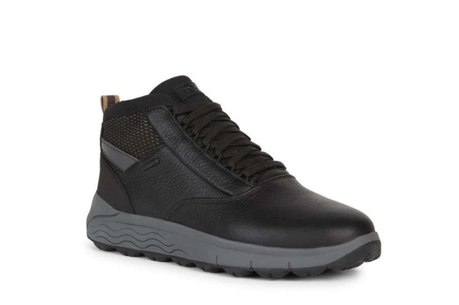 Homme geox Bottines & Boots | U Spherica 4X4 B Abx Noir