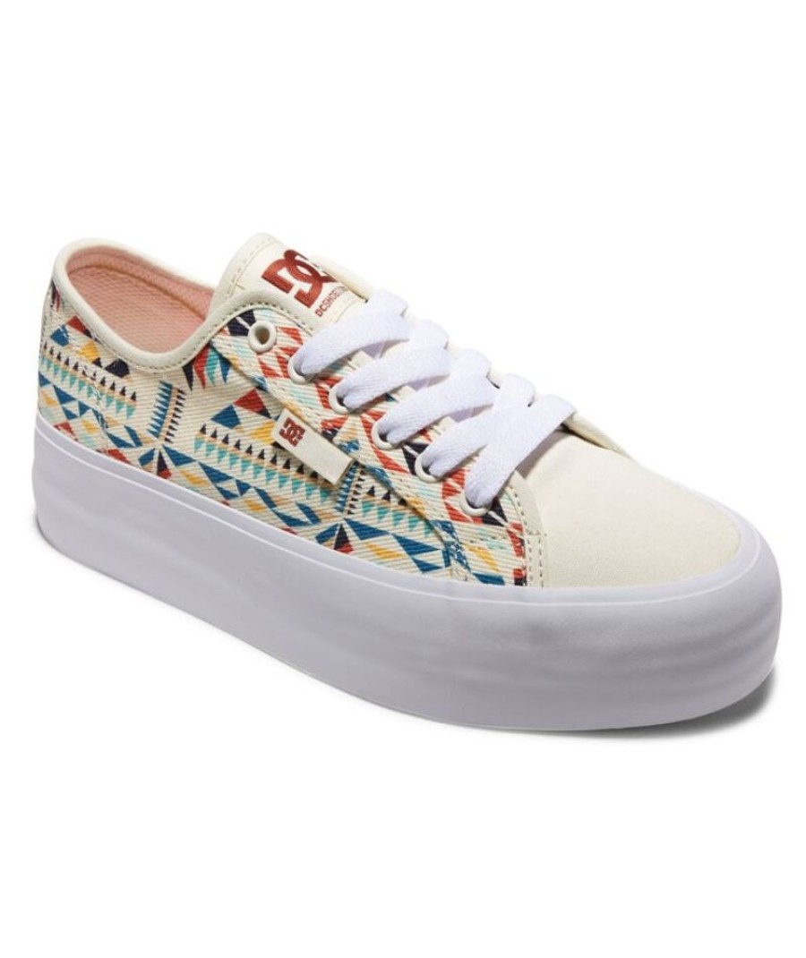 Femme dc shoes Baskets | Adjs300280-Bo4 - Manual Platform Blanc