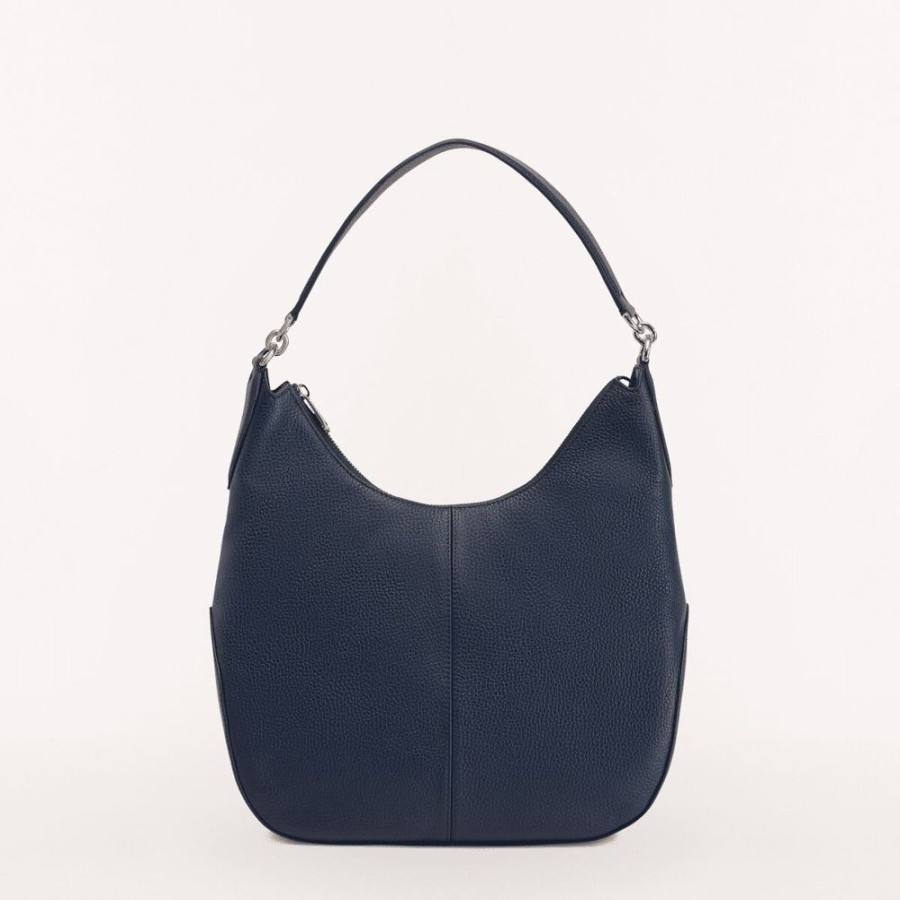 Femme furla Sacs | Niobe M Hobo - Vitello Keria Bleu