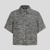 Femme karl lagerfeld T-Shirts | Boucle Shirt Top Gris