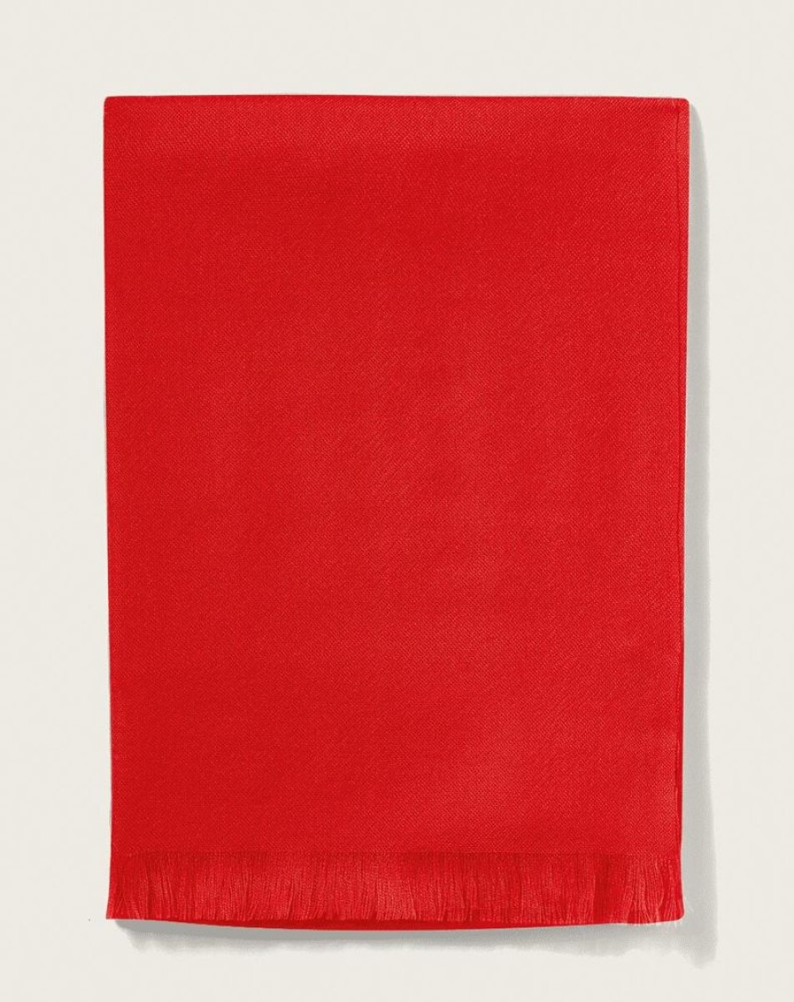 Femme eric bompard Echarpes & Foulards | Echarpe Voile De Cachemire - Accessoires College Rouge