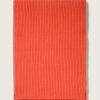 Femme eric bompard Echarpes & Foulards | Echarpe A Cotes - Accessoires - Kumquat Rouge