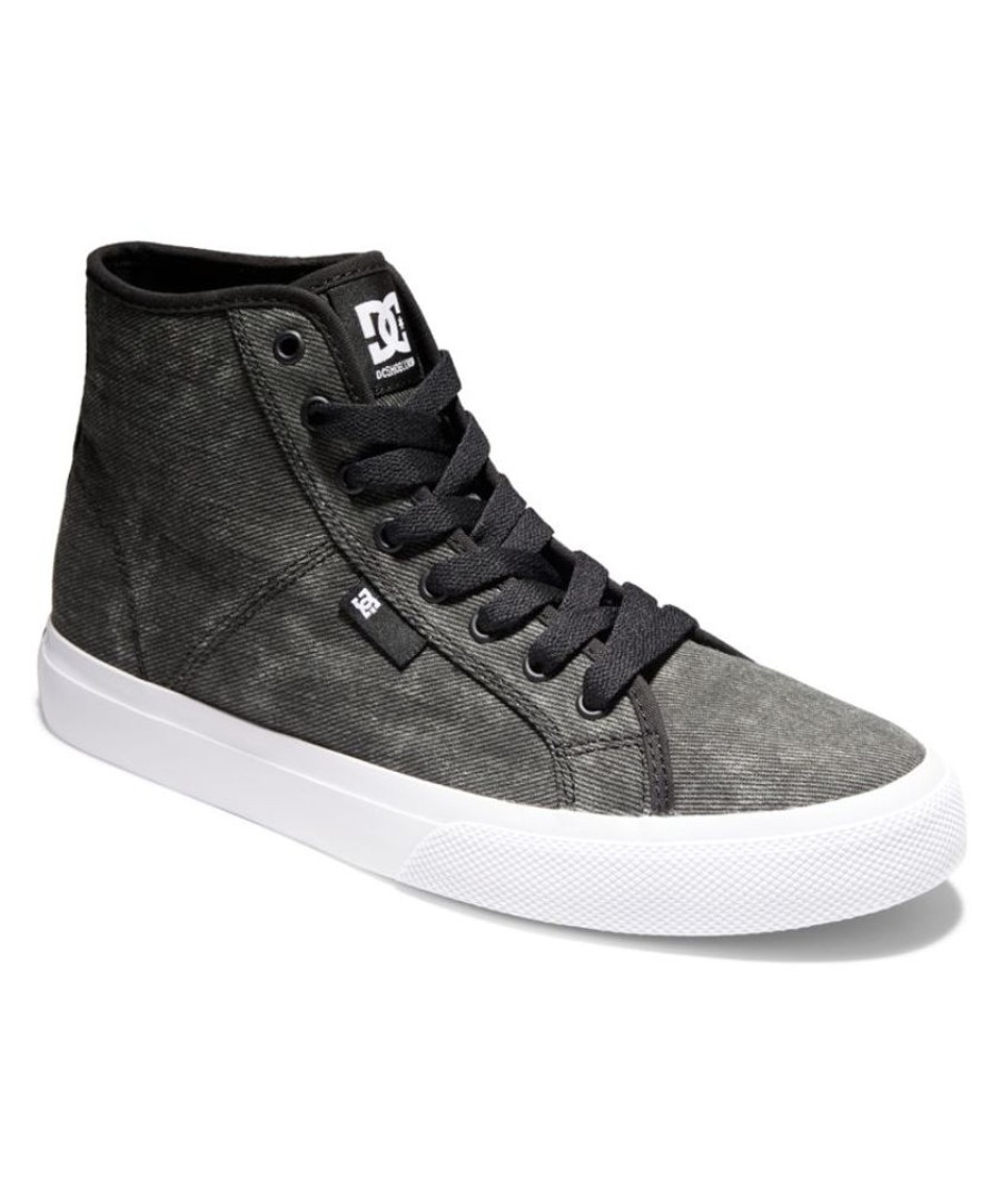 Homme dc shoes Baskets | Adys300644-Dgy - Manual Hi Txse Gris