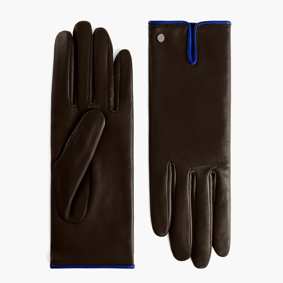 Femme le tanneur Gants | Gants Femme En Cuir D'Agneau Multicolore