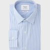 Homme figaret Chemises | Chemise Contemporaine Rayee E Bleu