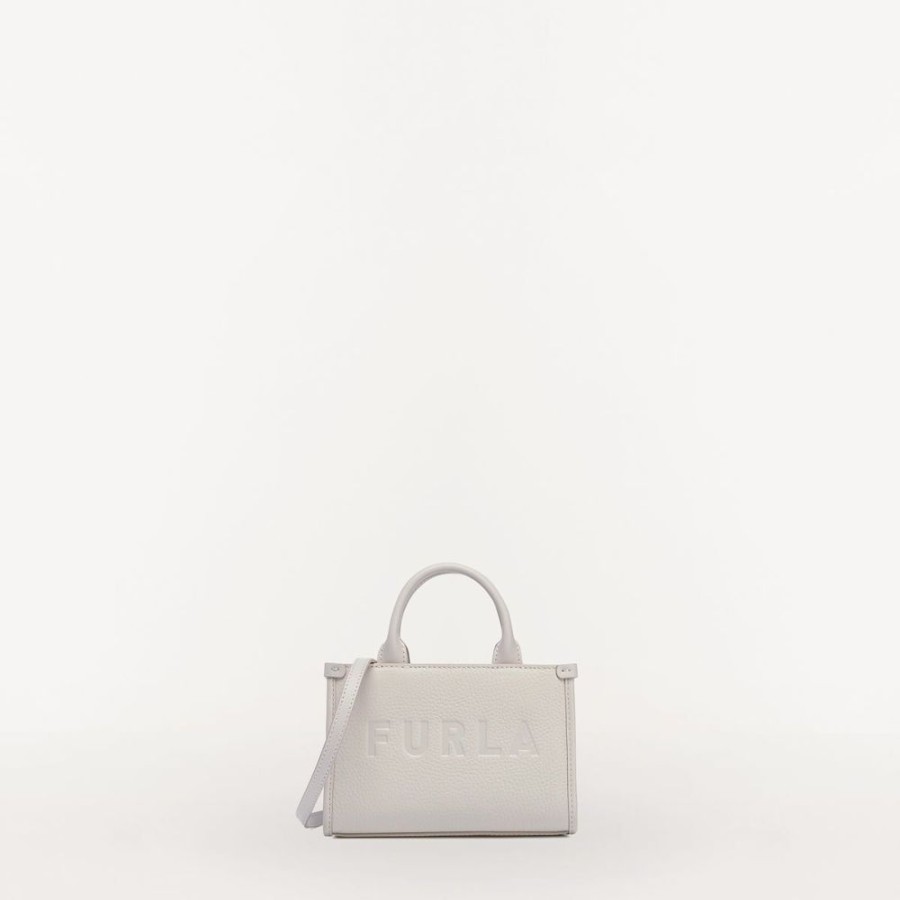 Femme furla Sacs | Niobe Micro Tote - Vitello Keria+Vitello King Bleu