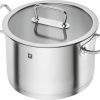 Maison zwilling Cuisine | Marmite 24 Cm, Inox 18/10 Gris