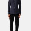 Homme boggi milano Costumes | Polo En Pique De Nylon Extensible Slim Fit Bleu