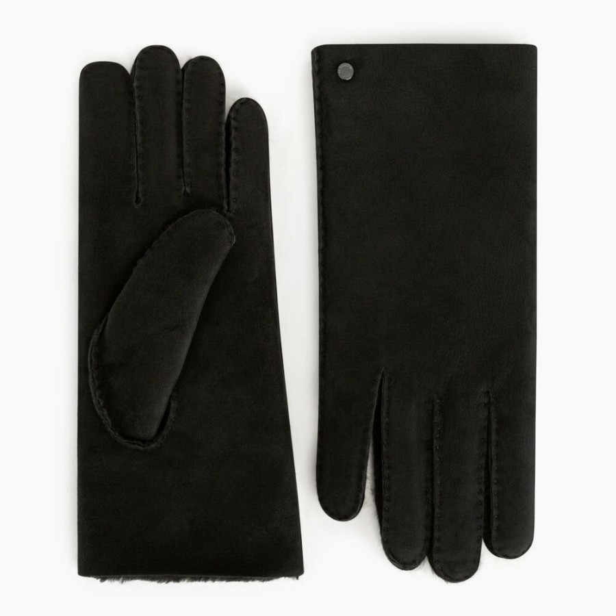 Femme le tanneur Gants | Gants Femme En Cuir D'Agneau Retourne Multicolore