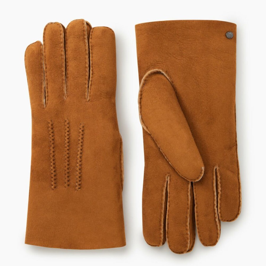 Homme le tanneur Petite Maroquinerie | Gants Homme En Cuir D'Agneau Retourne Multicolore