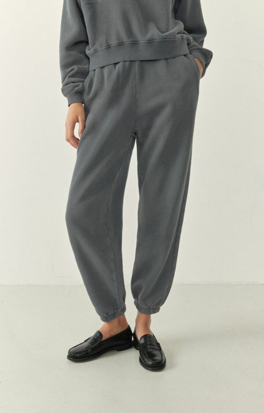 Femme american vintage Vetements | Jogging Femme Uticity Gris