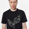 Homme kaporal T-Shirts | T-Shirt Homme En 100% Coton Bio Noir