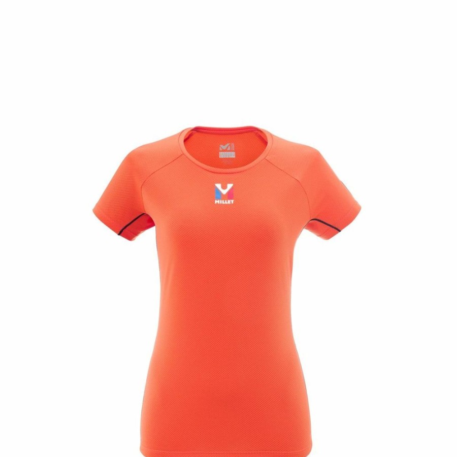 Femme millet Vetements | Top Transfert Trilo Orig Ss W Orange