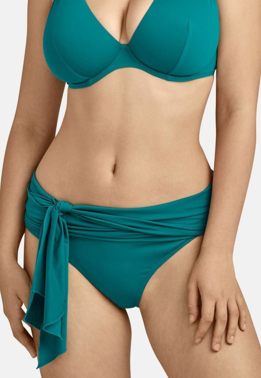 Femme aubade Culottes | Culotte De Bain Bresilienne La Plage Ensoleillee Vert