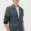 Homme american vintage Manteaux & Vestes | Blazer Homme Cambridge Gris