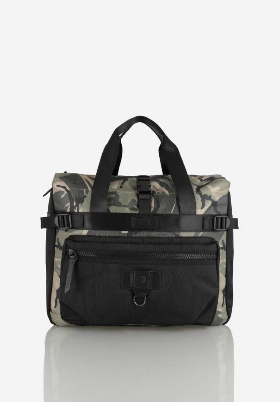 Homme kaporal Porte-Documents | Sac A Main Homme Camouflage Vert