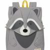 Femme samsonite Sacs A Dos | Happy Sammies Bacpack S+ Raccoon Remy Gris