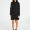 Femme claudie pierlot Robes & Jupes | Robe Courte A Motifs Etoiles Noir