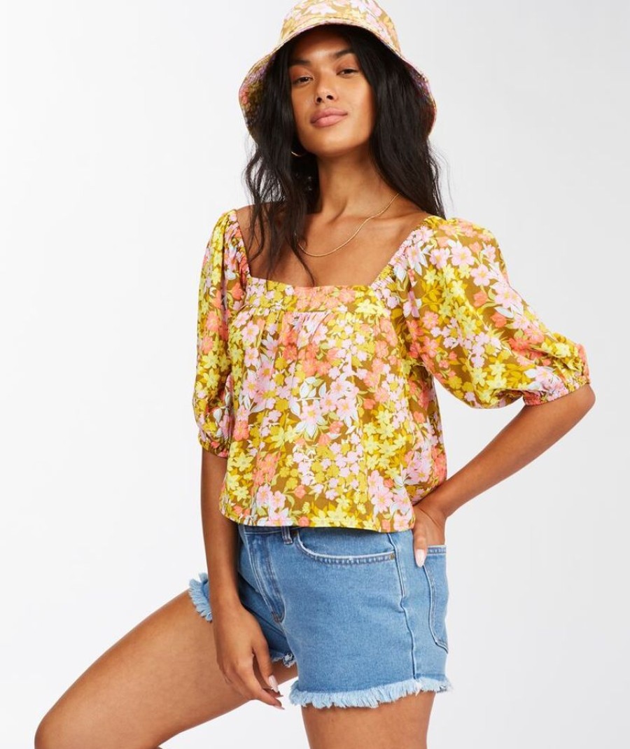 Femme billabong T-Shirts | Beach Daze Vert