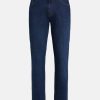 Homme boggi milano Pantalons | Jean En Denim Extensible Fonce Bleu