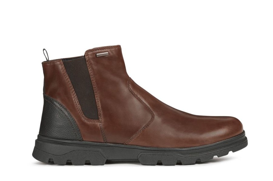 Homme geox Bottines & Boots | U Clintford B Abx Marron