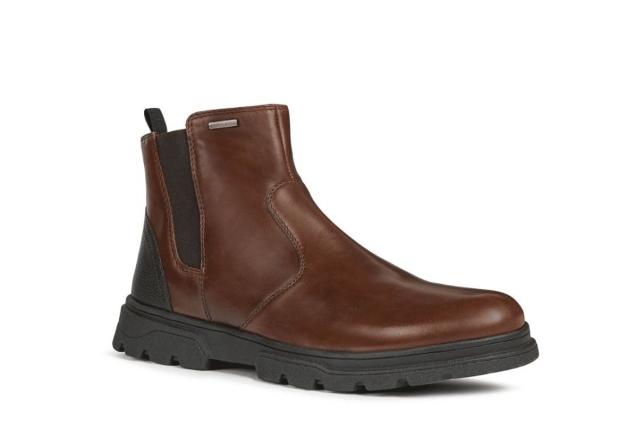 Homme geox Bottines & Boots | U Clintford B Abx Marron