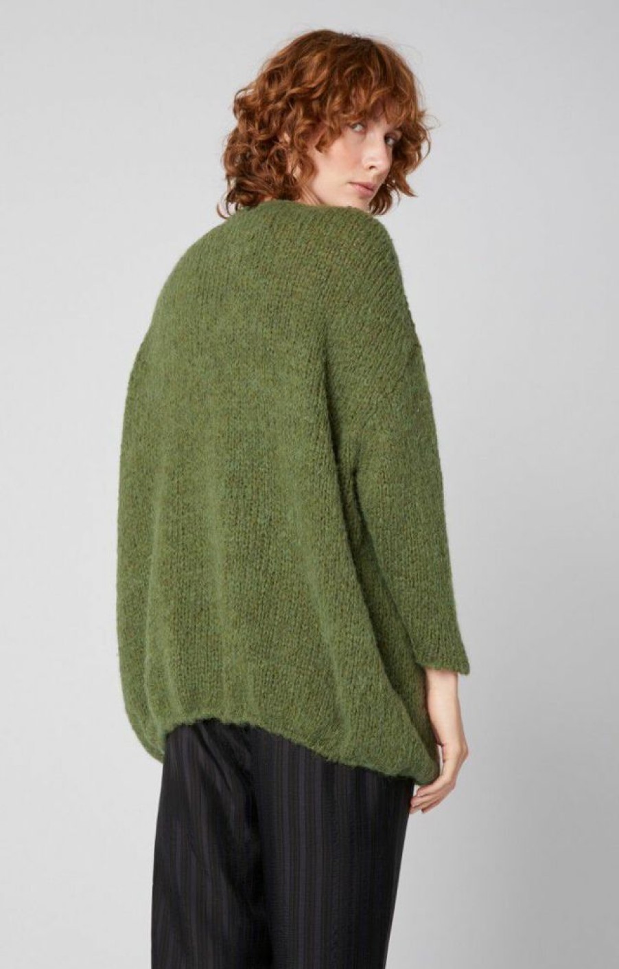 Femme american vintage Pulls & Gilets | Pull Femme Boolder Vert