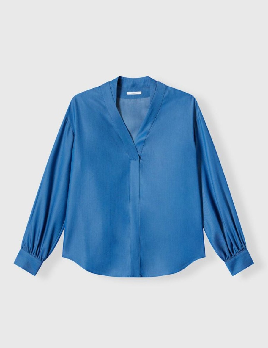 Femme figaret Chemises & Blouses | Chemise Blandine E Bleu