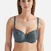 Femme aubade Soutien-Gorges | Soutien-Gorge Corbeille Coque Rosessence Gris