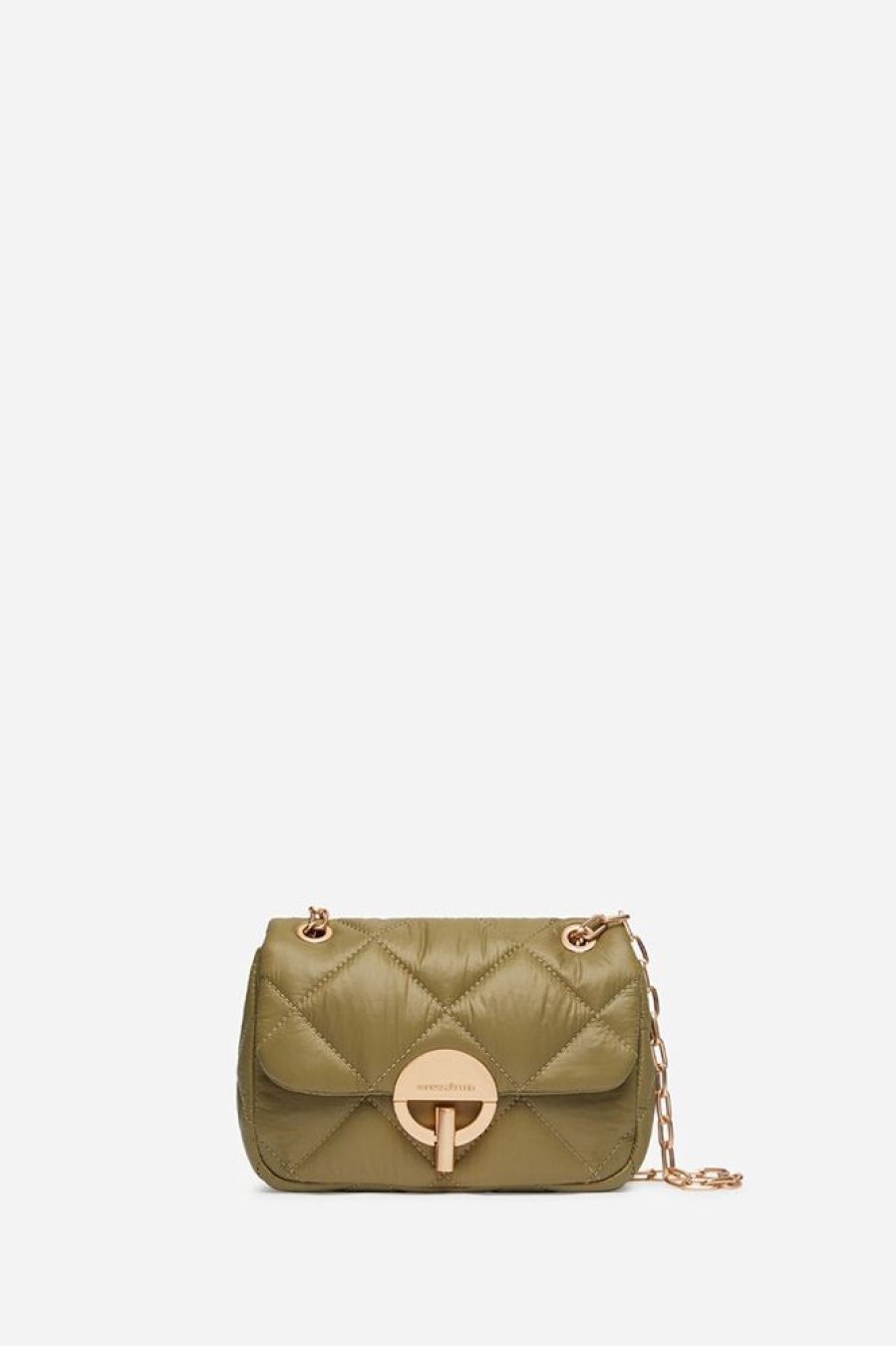 Femme vanessa bruno Sacs | Sac Nano Moon En Nylon Vert