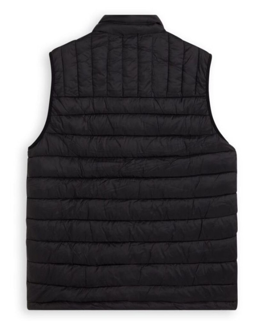 Homme dockers T-Shirts | Giii Nylon Packable Vest Black .