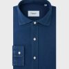 Homme figaret Chemises | Chemise Aristote En Denim Bleu