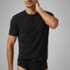 Homme boggi milano Costumes | T-Shirt En Jersey De Coton Stretch Noir