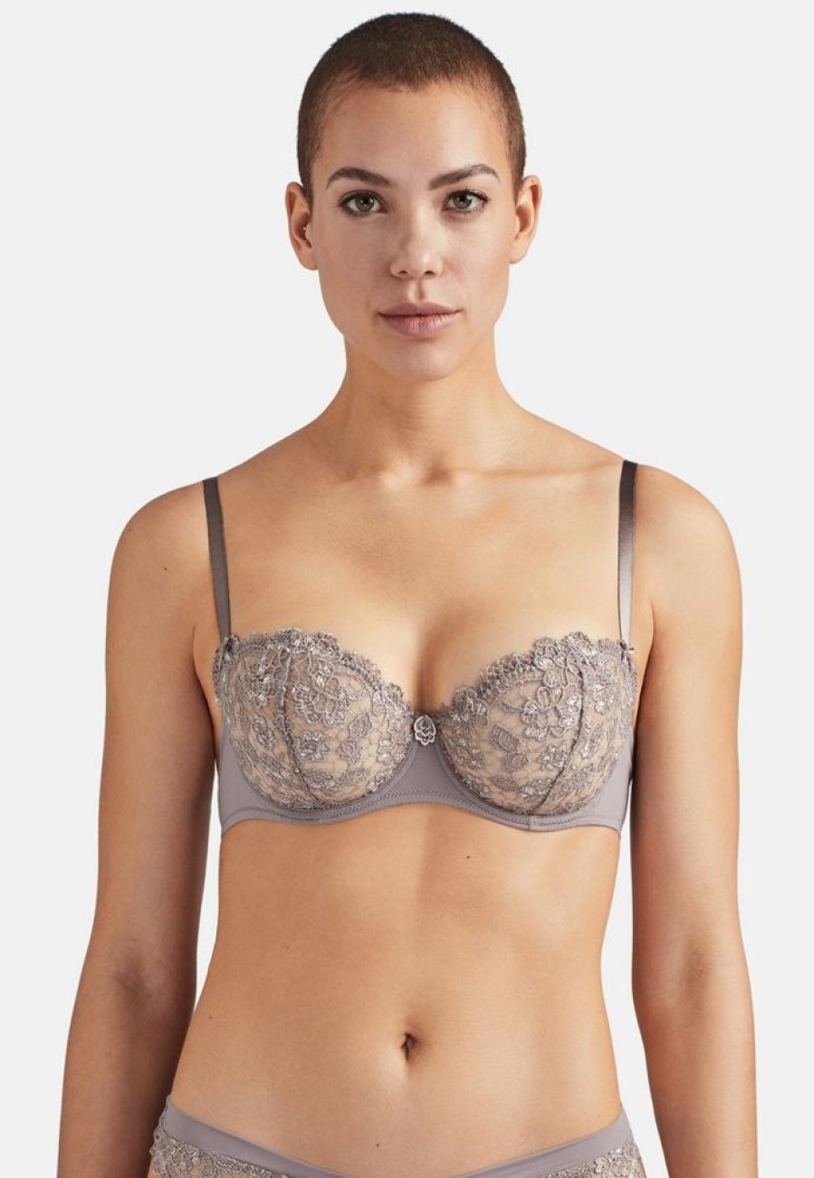 Femme aubade Soutien-Gorges | Soutien-Gorge Corbeille Secret De Charme Rose