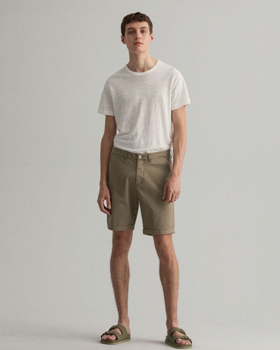 Homme gant Pantalons | Regular Fit Sunfaded Shorts