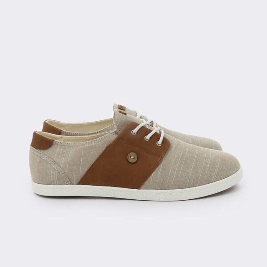 Homme faguo outlet Chaussures De Ville | Cypress Baskets Cotton Leather