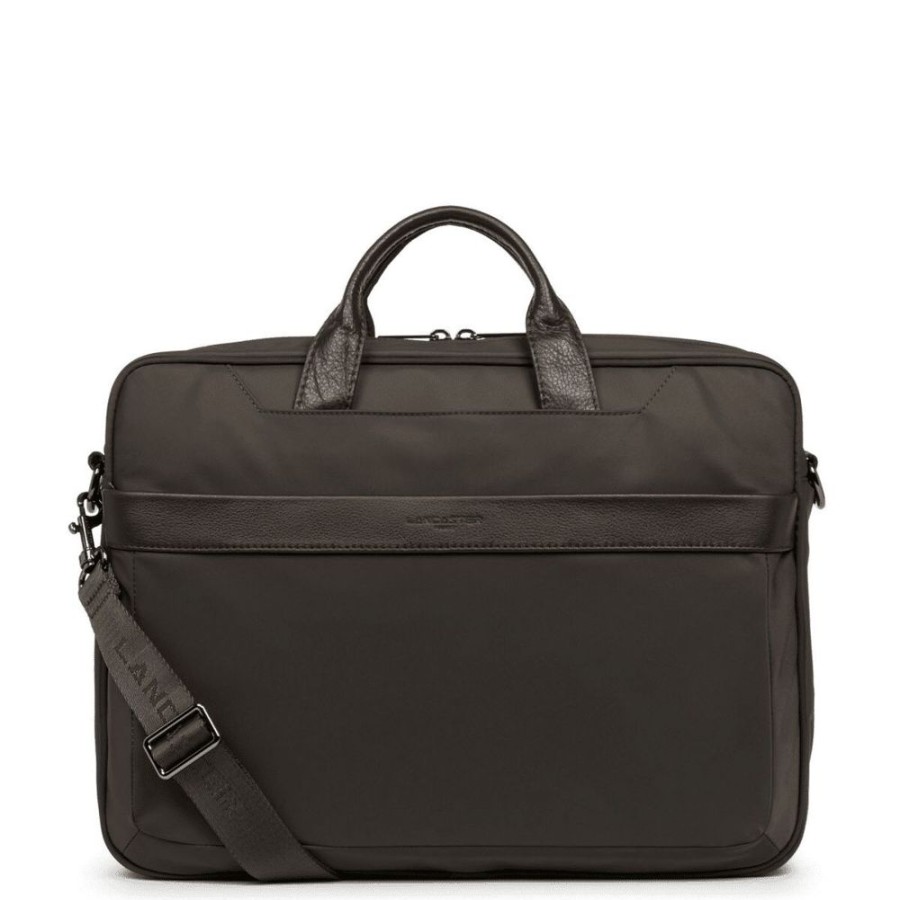 Homme lancaster Petite Maroquinerie | Porte Documents Zippee Basic Sport Men'S Marron