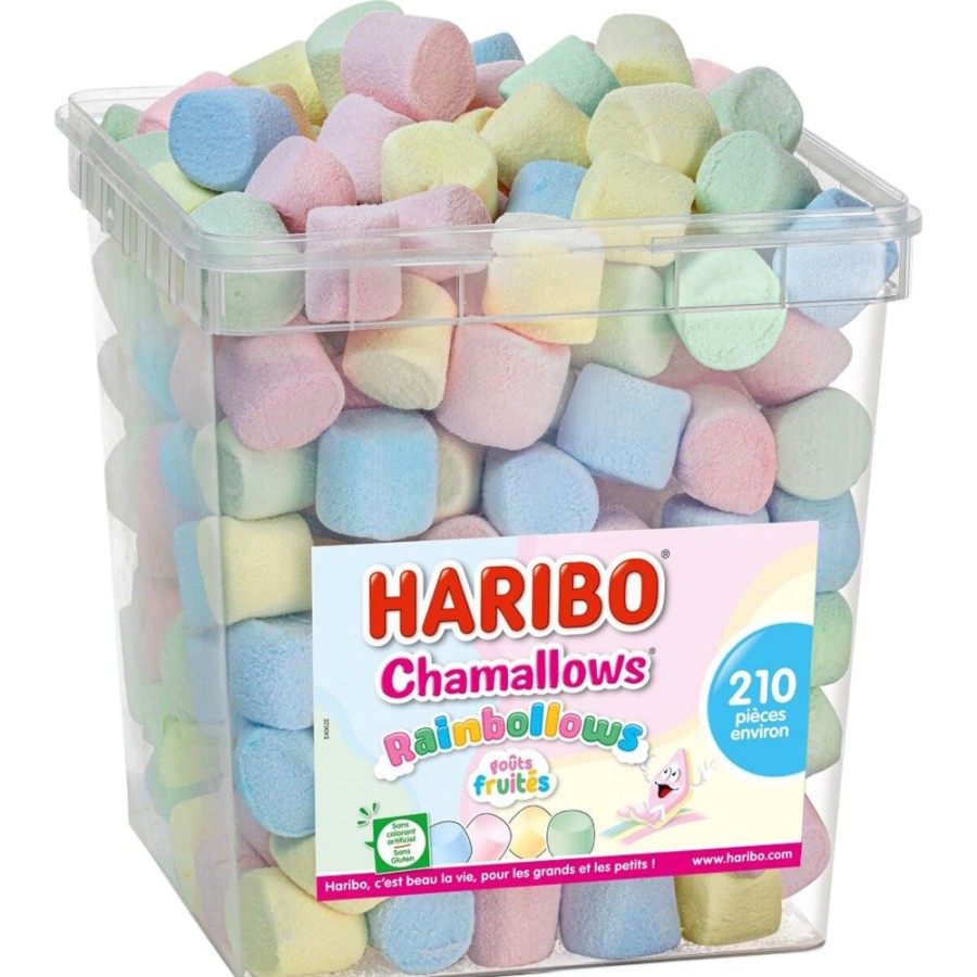 Epicerie haribo | Chamallows Rainbollow 210P