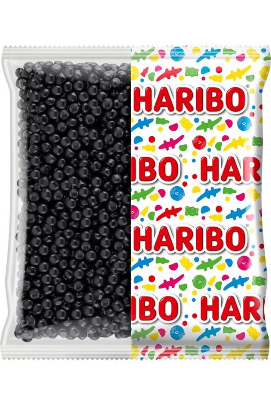 Epicerie haribo | Dragibus Original Noir Sachet 2Kg