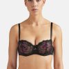 Femme aubade Soutien-Gorges | Soutien-Gorge Corbeille Aube Amoureuse Violet